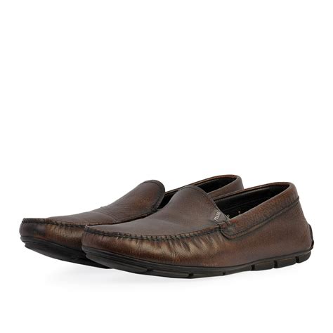 mens prada slippers|prada moccasins men's.